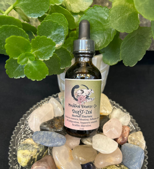 Digest-Zen Herbal Tincture - 2 oz