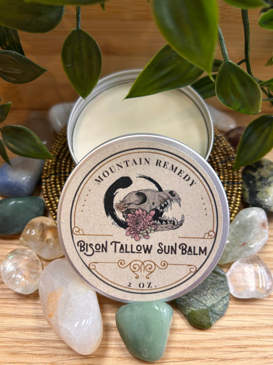 Bison/Buffalo Tallow Sun Balm