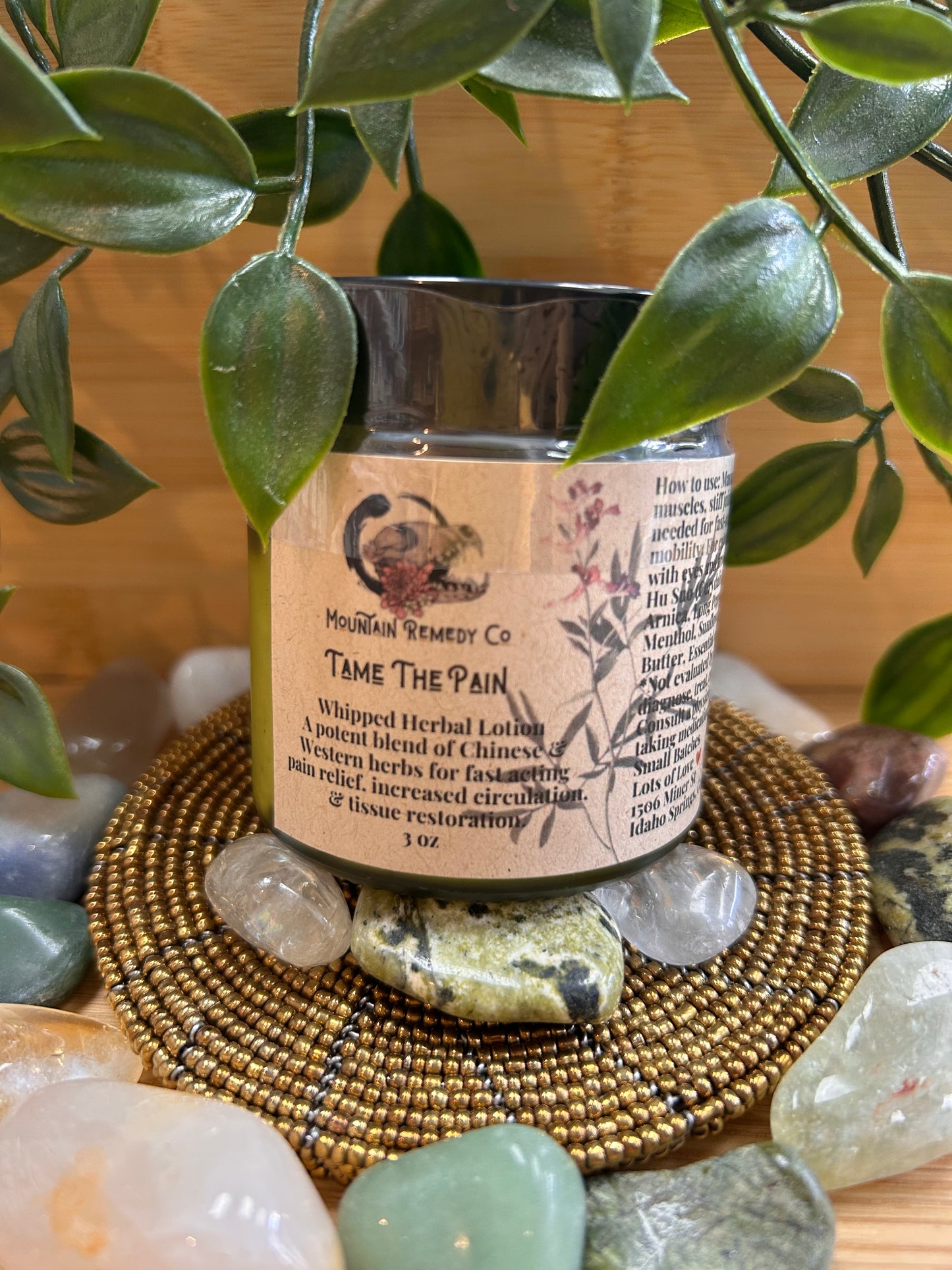 Tame the Pain Herbal Whip - 3oz