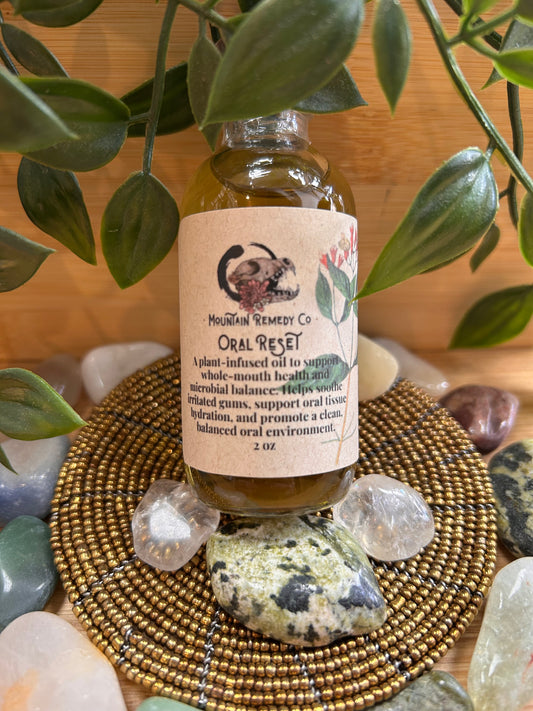Oral Reset - Herbal Oil Pulling Rinse